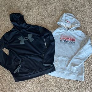 2 Under Armour hoodies - Boys XL